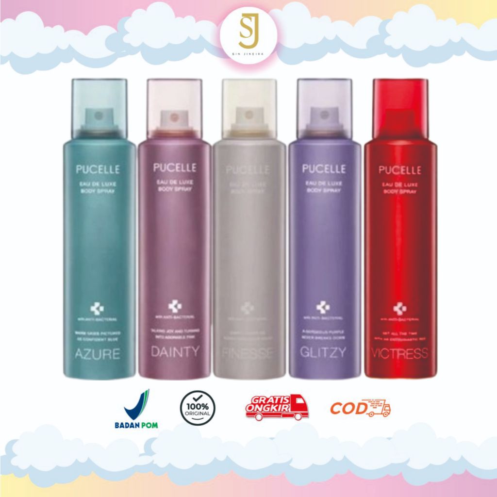 PUCELLE Eau De Luxe Body Spray 150ml