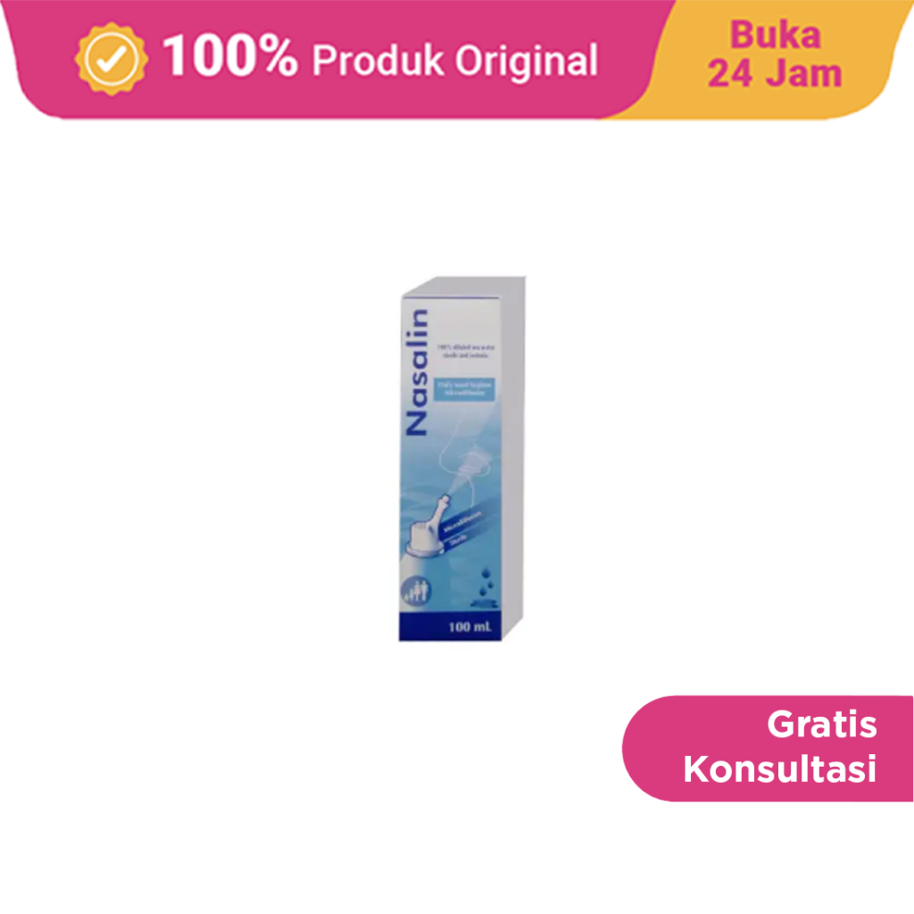 Nasalin Daily Nasal Hygiene Microdiffusion Spray 100 ml