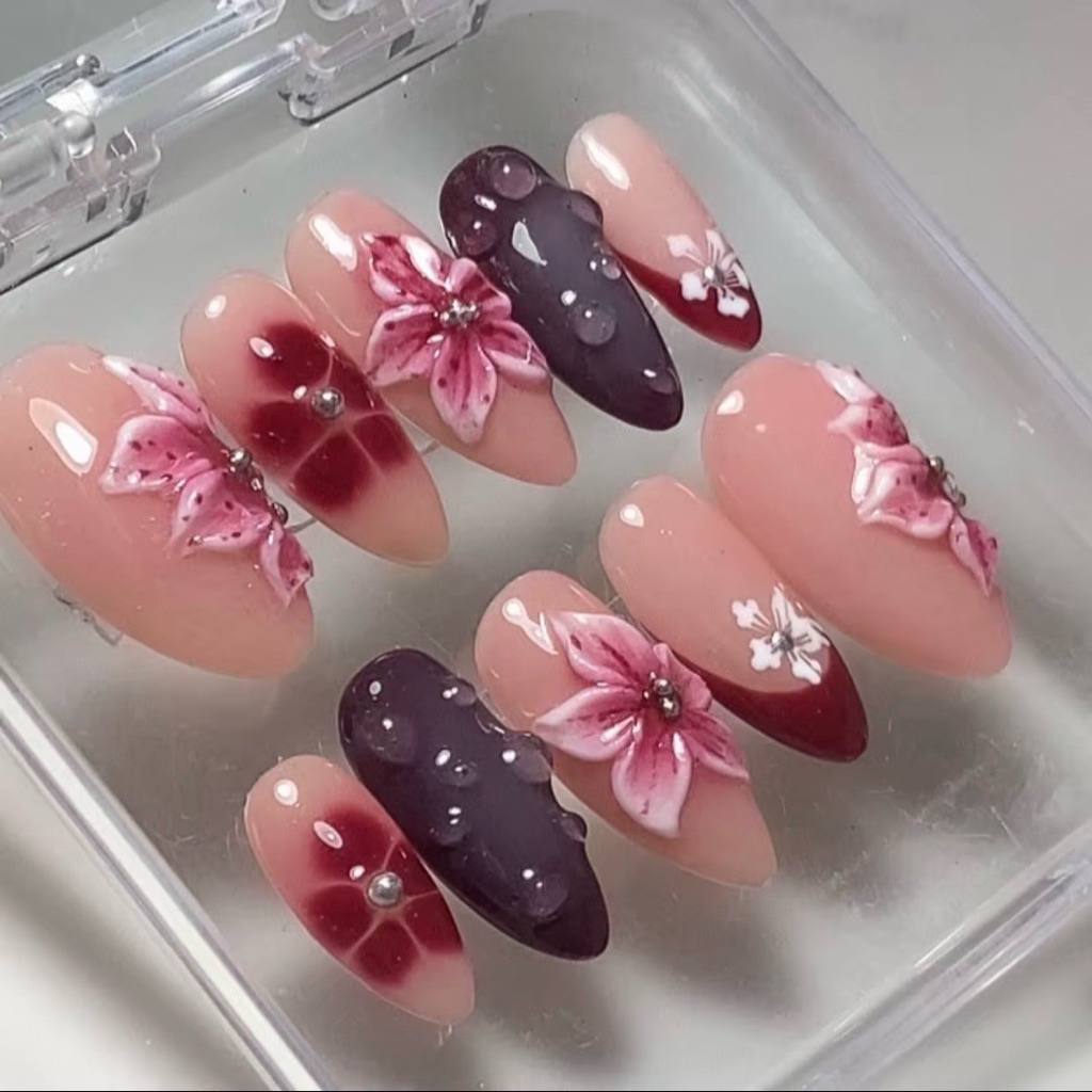 Pressonbytcc - Quadra Flowy Nail