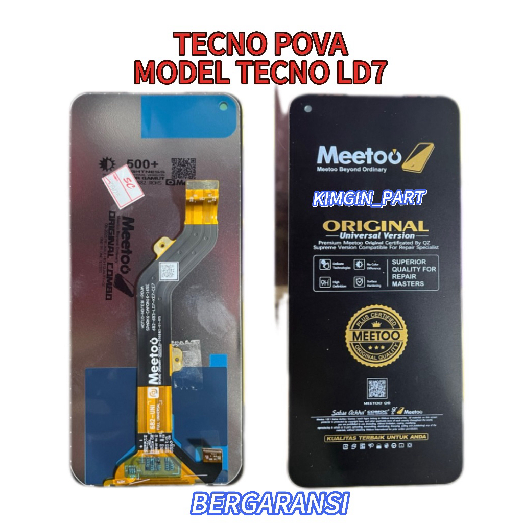 Lcd Touchsreen Ts Fulset Tecno Pova Model Tecno LD7