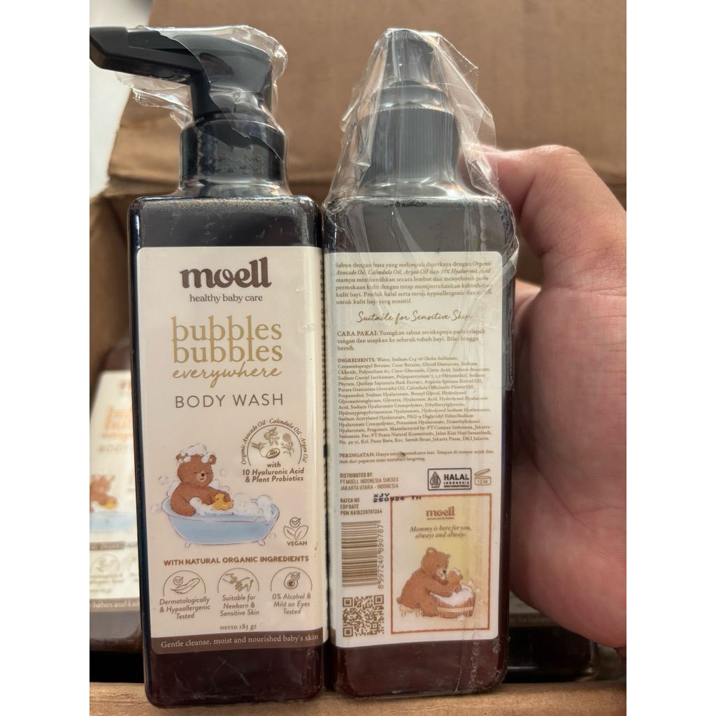 body wash moell