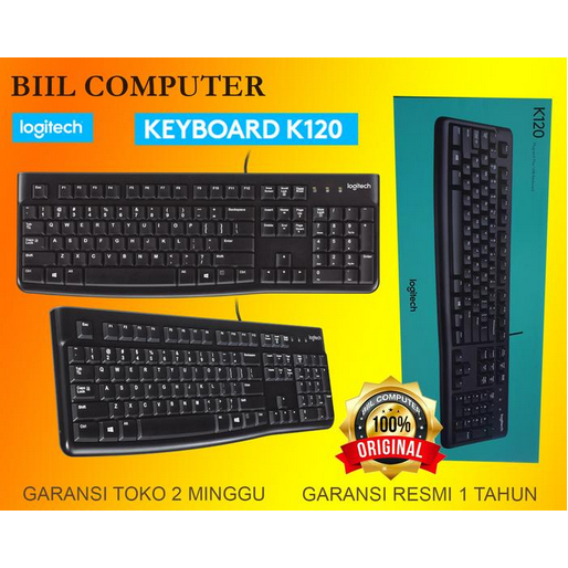 Keyboard USB Logitech K120 Original