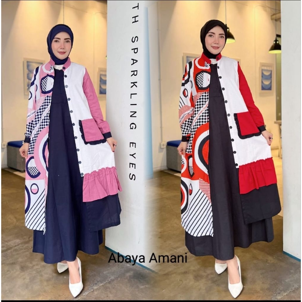 Set Abaya amani Vienara