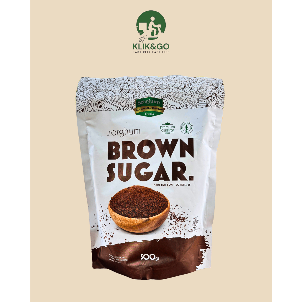 Sorghum Brown Sugar 500gr