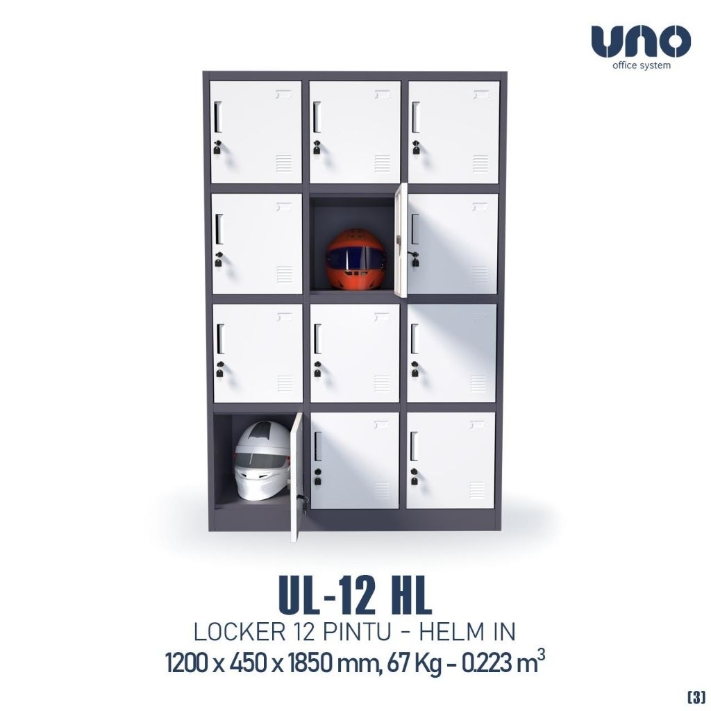 Locker 12 Pintu UL 12 HL