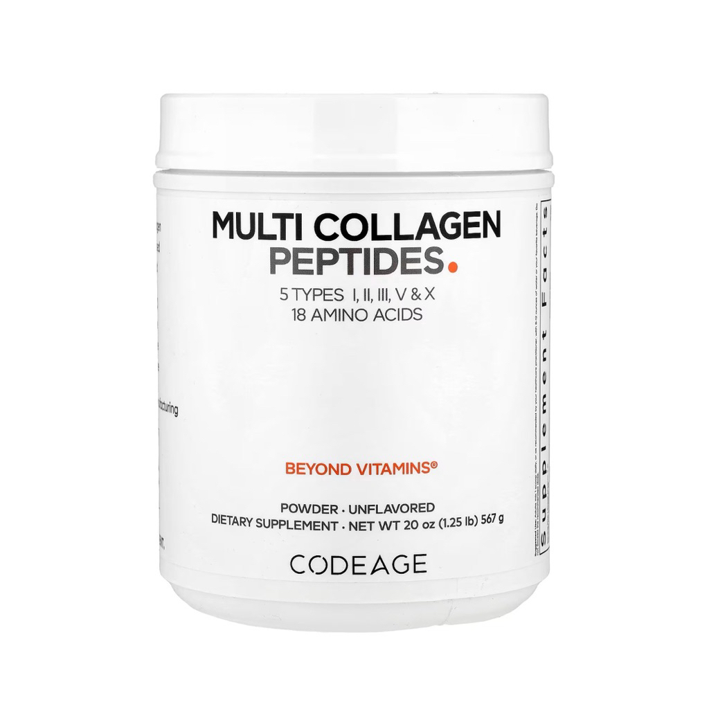 Codeage Multi Collagen Peptides Powder Unflavored 567 g
