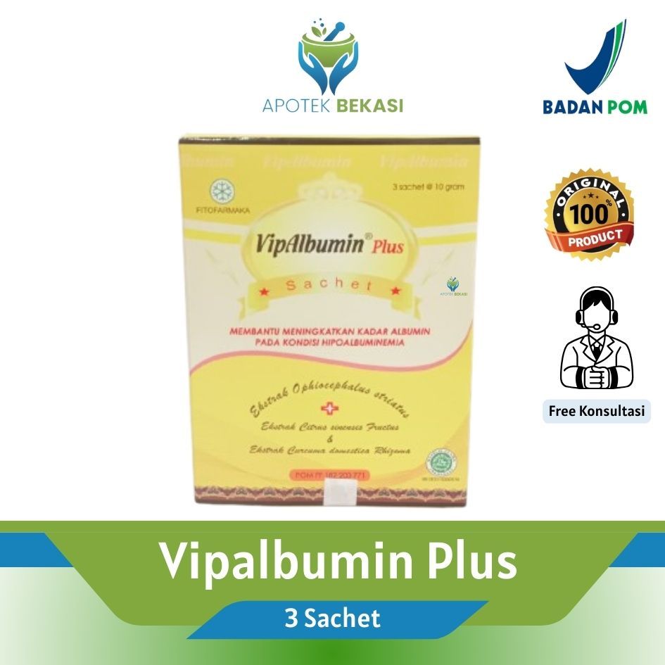 Vipalbumin Plus 10g - 3 Sachet