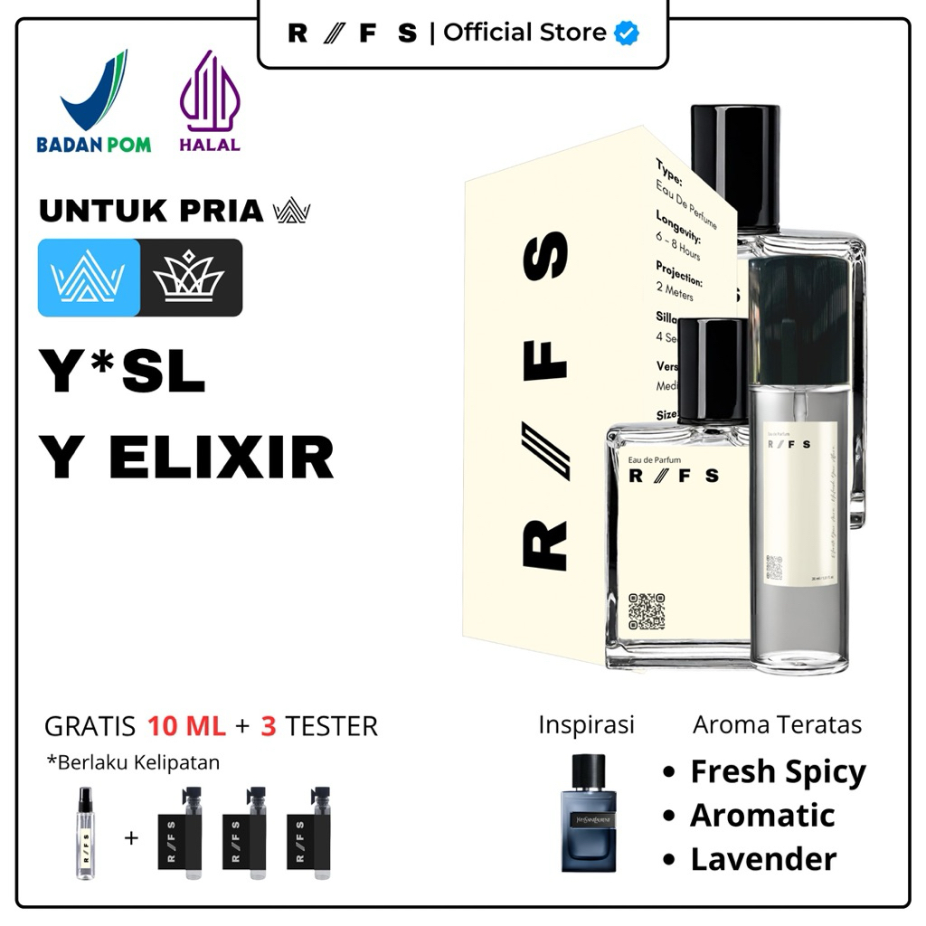 RIFS - Y Elixir EDP Extrait de Parfum Dupe