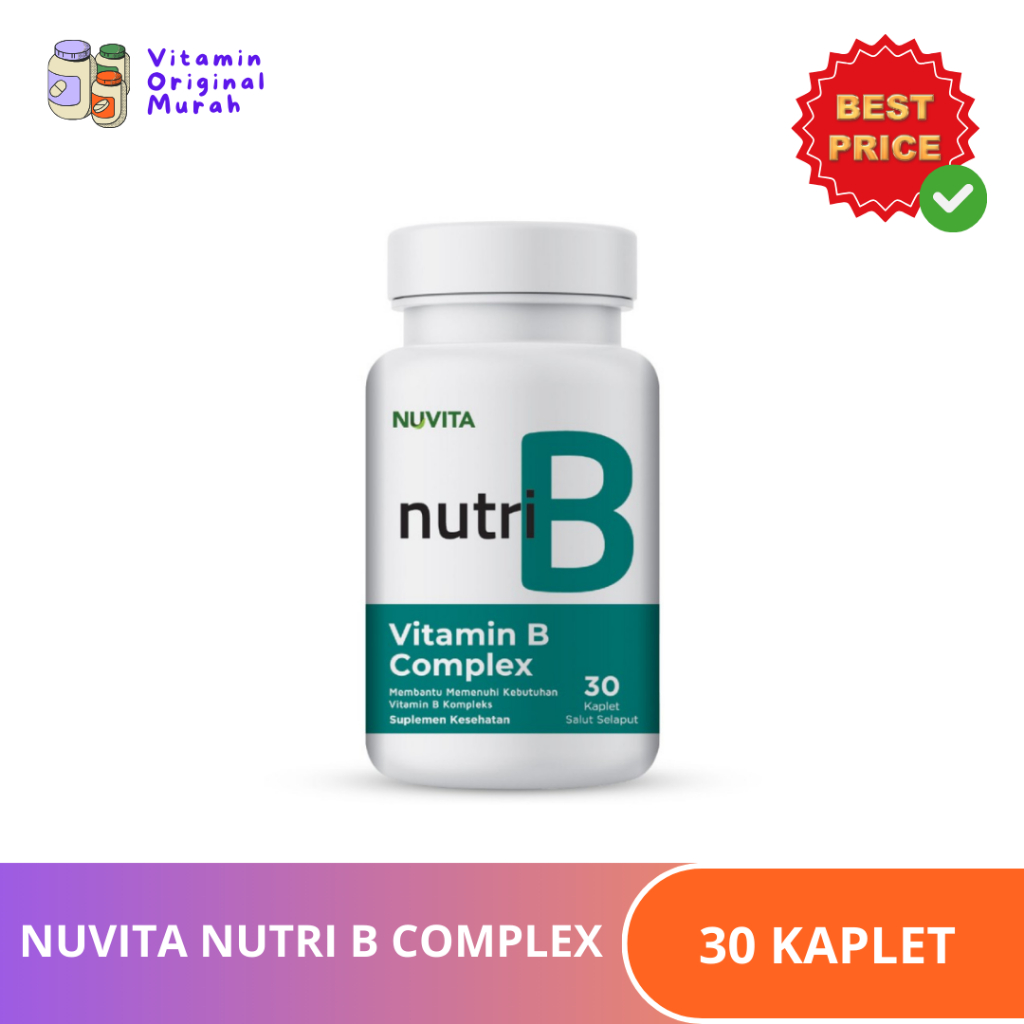 Nuvita Nutri B Complex - 30 Kaplet