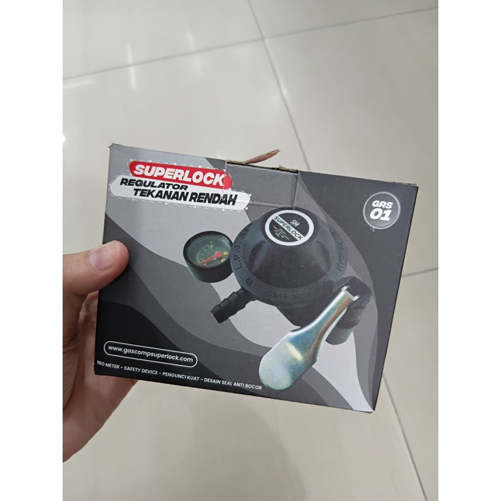 regulator superlock GRS01 plus pengaman