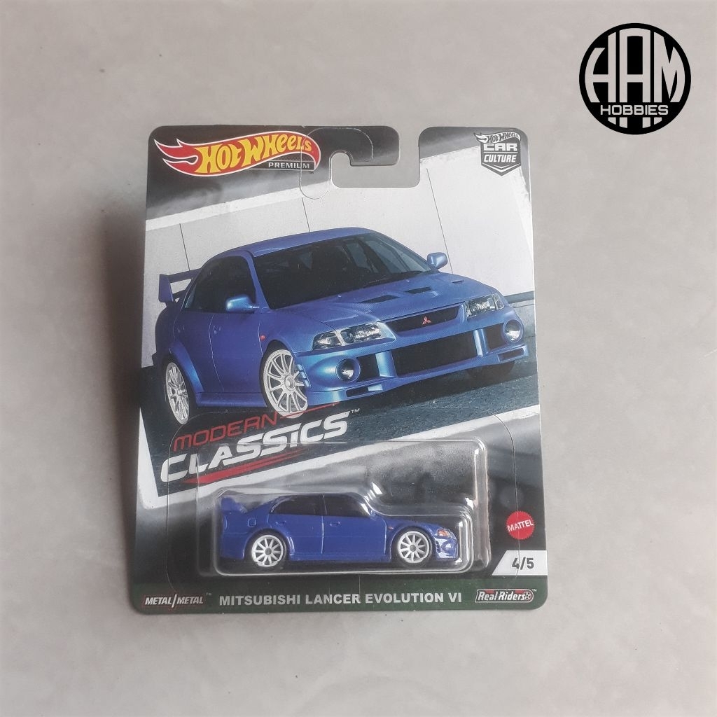 hotwheels mitsubishi lancer evolution vi modern classics