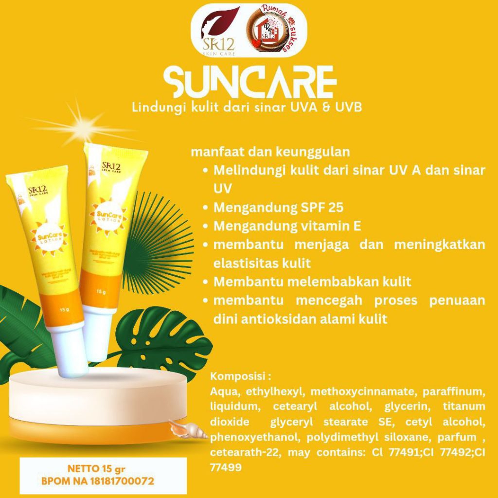 Sun Care Lotion SR12