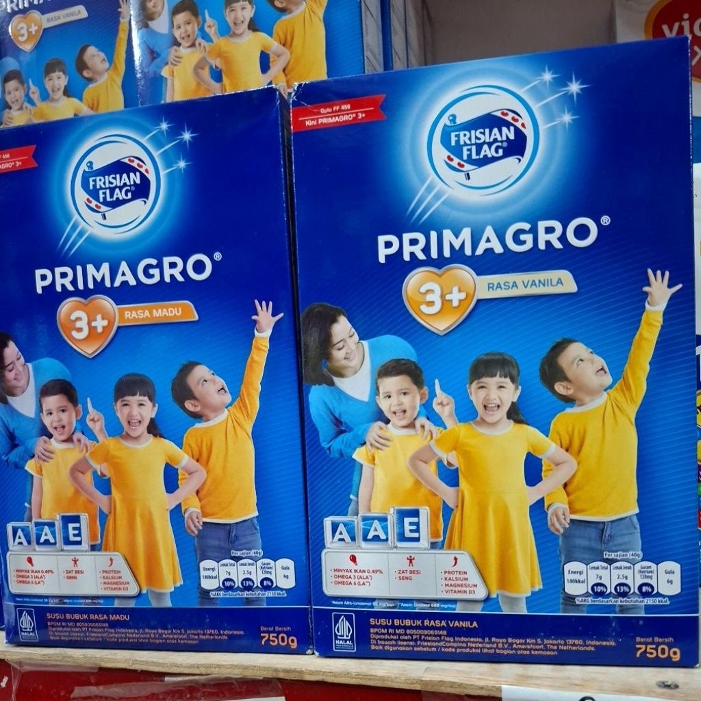 PRIMAGRO 3+ VANILA/MADU 750GR