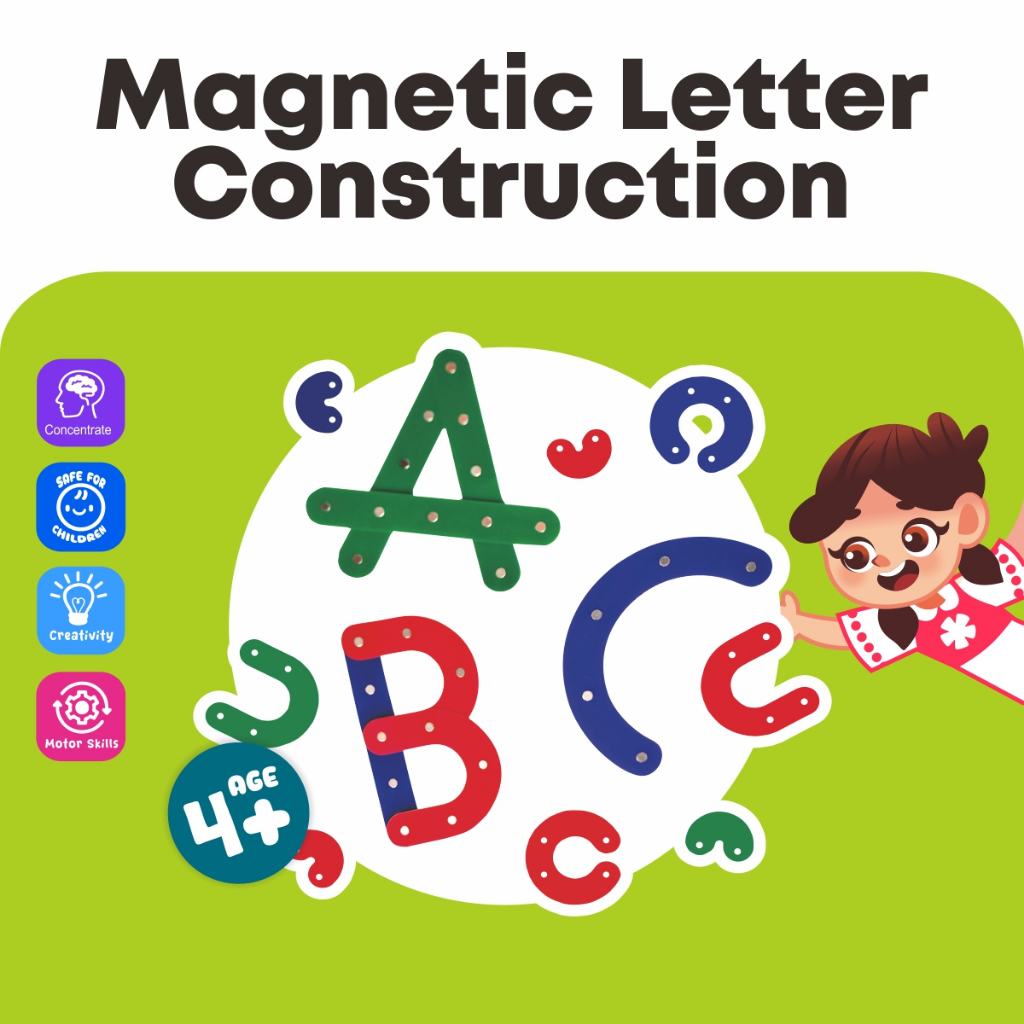 Magnetic Letter Construction