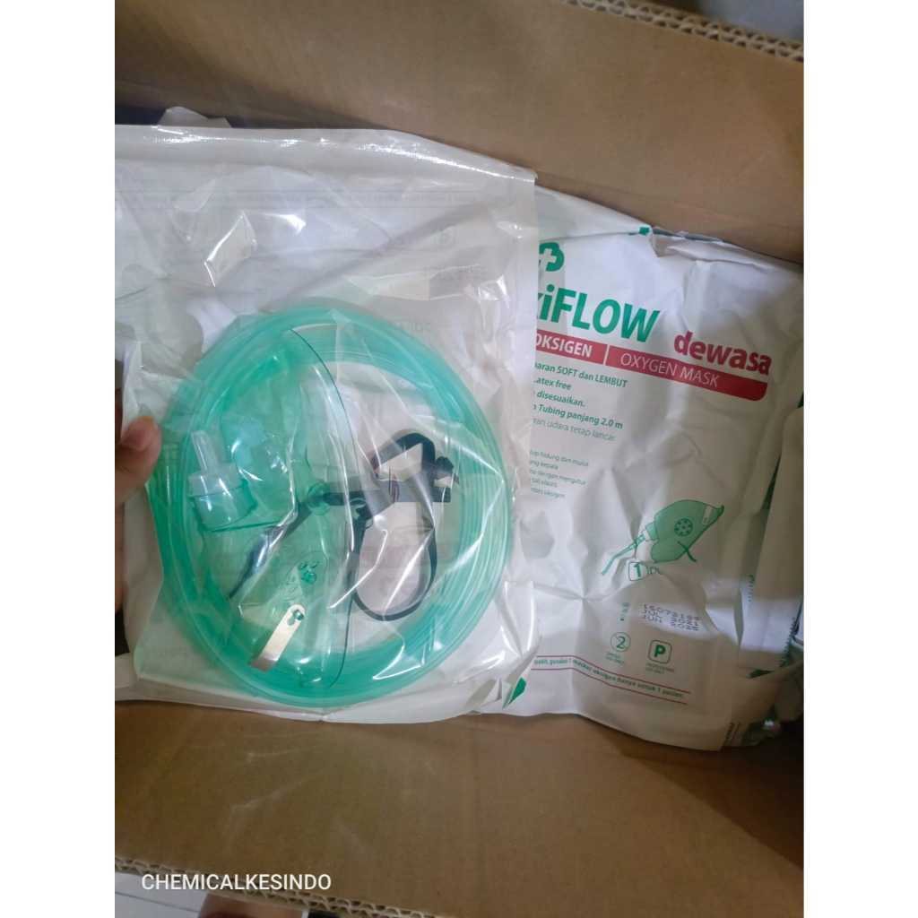 Masker Oksigen Maxiflow Dewasa