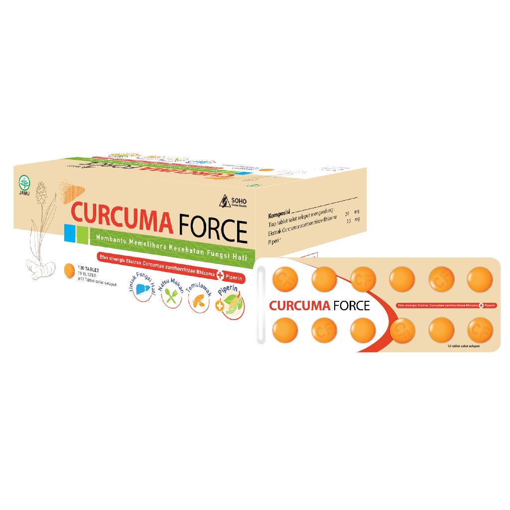 CURCUMA FORCE BOX 120 KAPSUL
