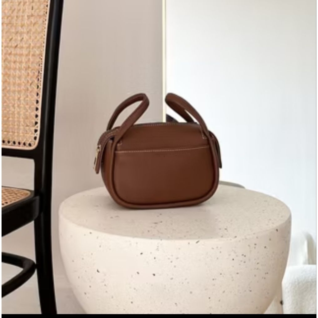 Phoebe Bloom Double Handle Bag (Baru)