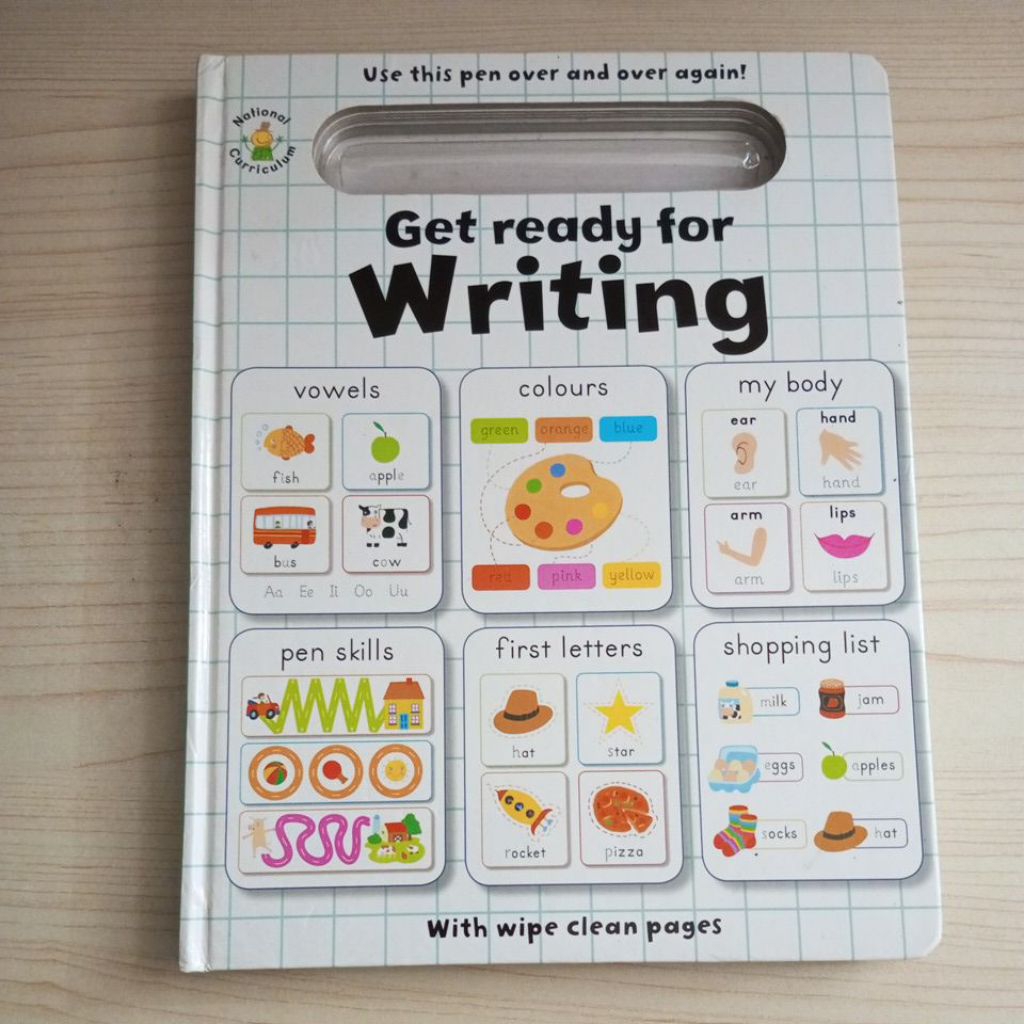 BOARDBOOK GET READY FOR WRITING