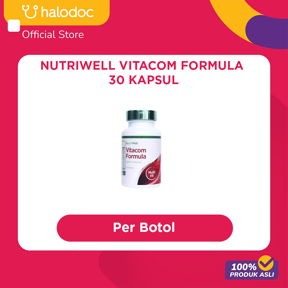 Nutriwell Vitacom Formula 30 Kapsul