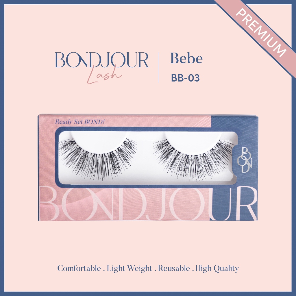 [BONDJOUR] BB-03 • Premium Lashes