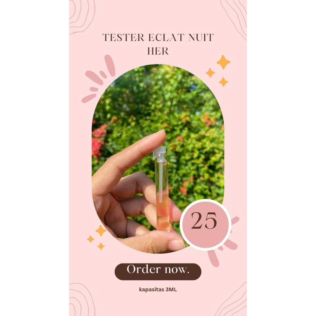 Tester Eclat Nuit For Her Eau de Parfum (3ML)