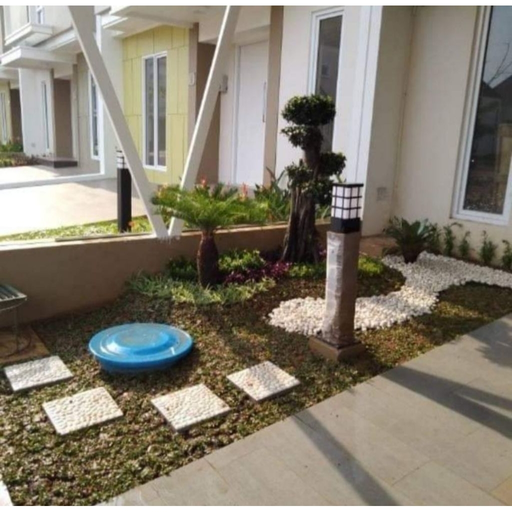 taman rumput batu putih