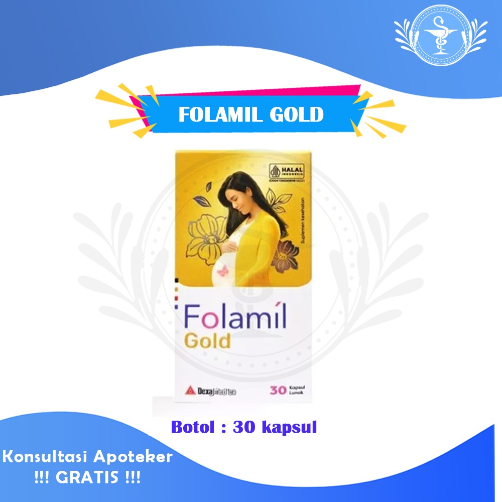 FOLAMIL GOLD 30 KAPSUL