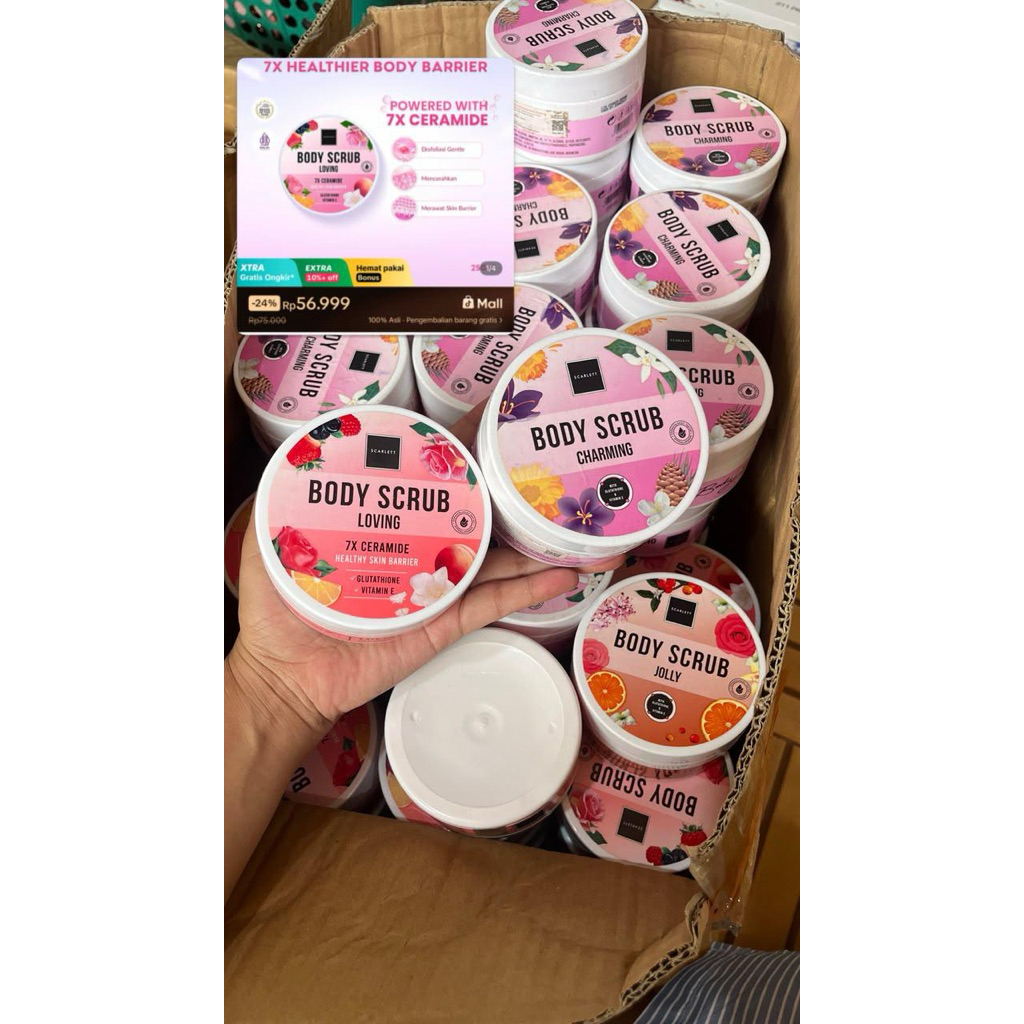 Scarlett Body Scrub