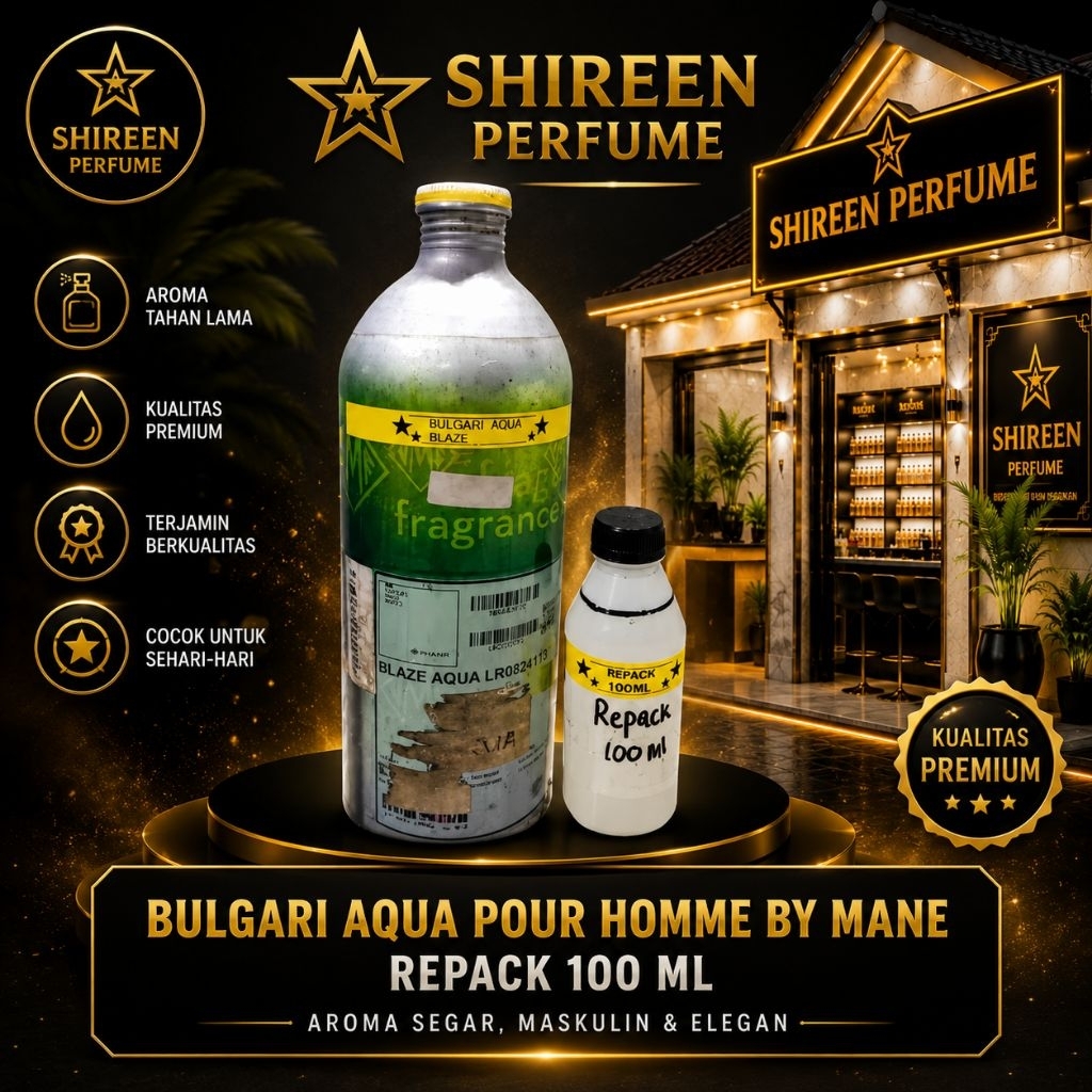 BLAZE AQUA by MANE 100 ML REPACK