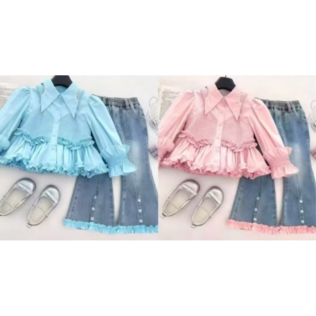 SET JEANS CANTIK JUNIOR