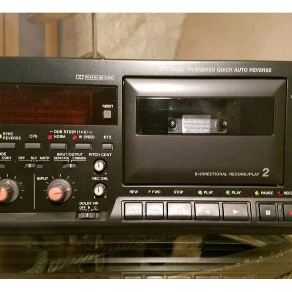 tape deck recorder tascam duol