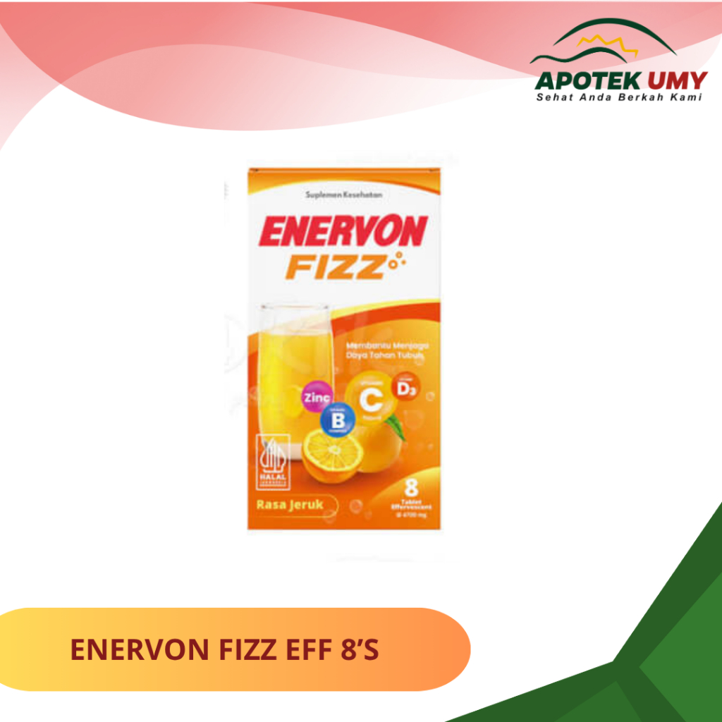 ENERVON FIZZ EFFERVESCENT 8 TABLET