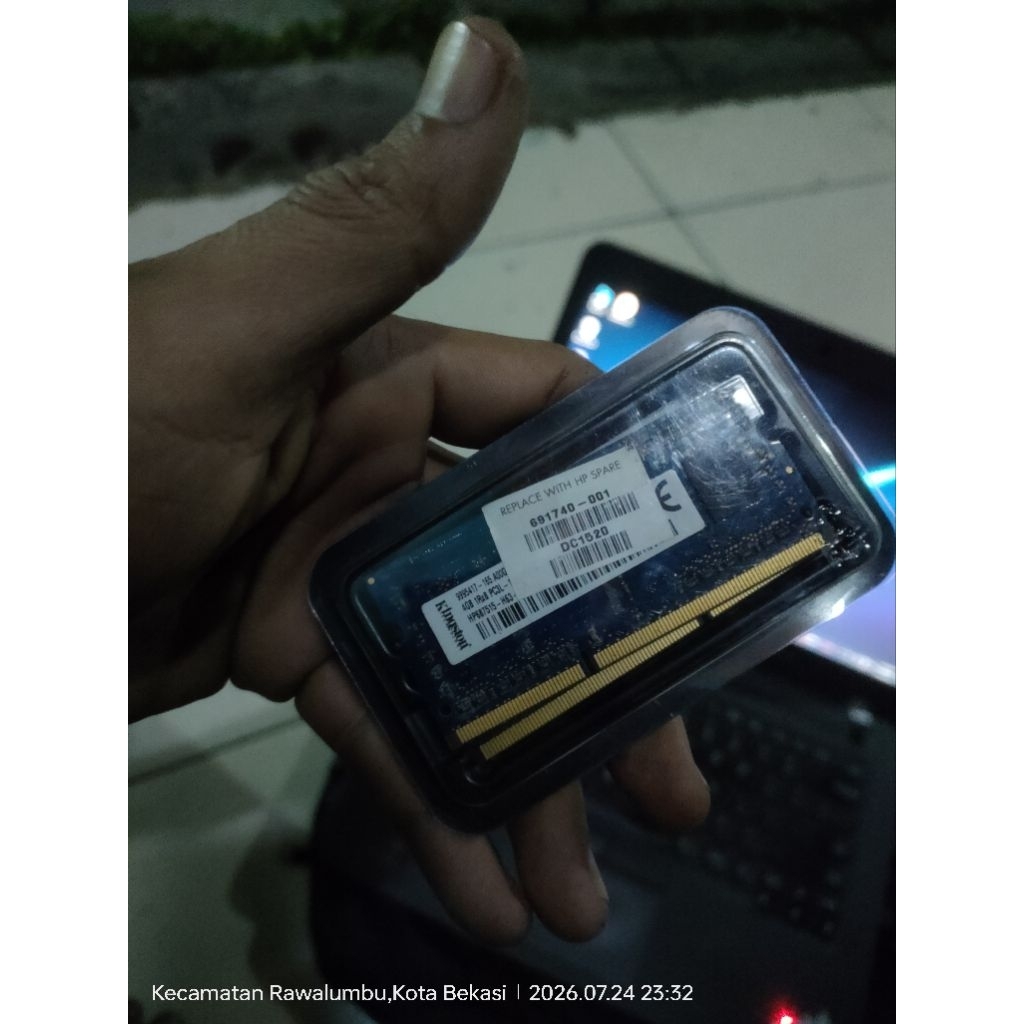Ram DDR3L 4gb 2pcs
