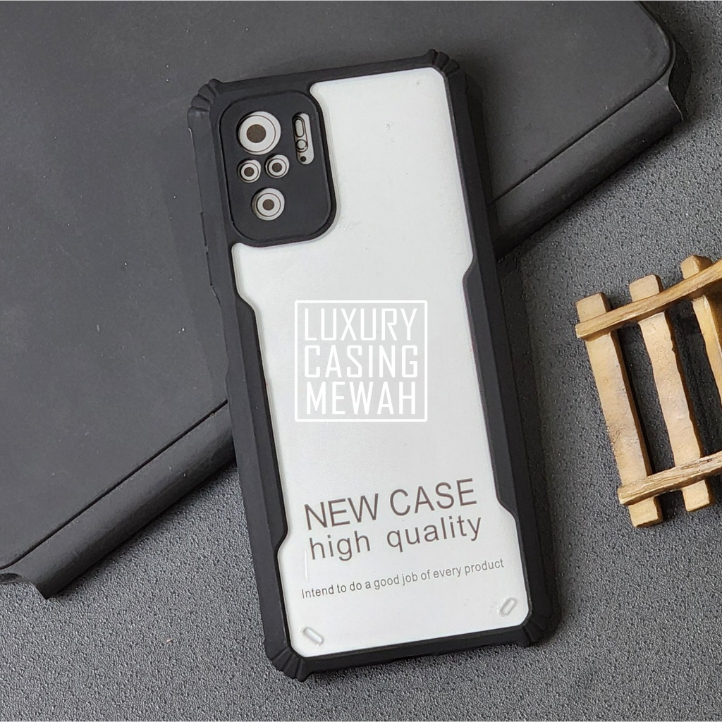 Case Clear Armor Shockproof Fusion Premium Casing for Poco M5S