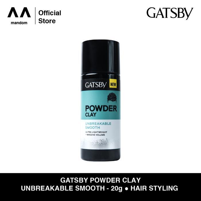 GATSBY Powder Clay Unbreakable Smooth