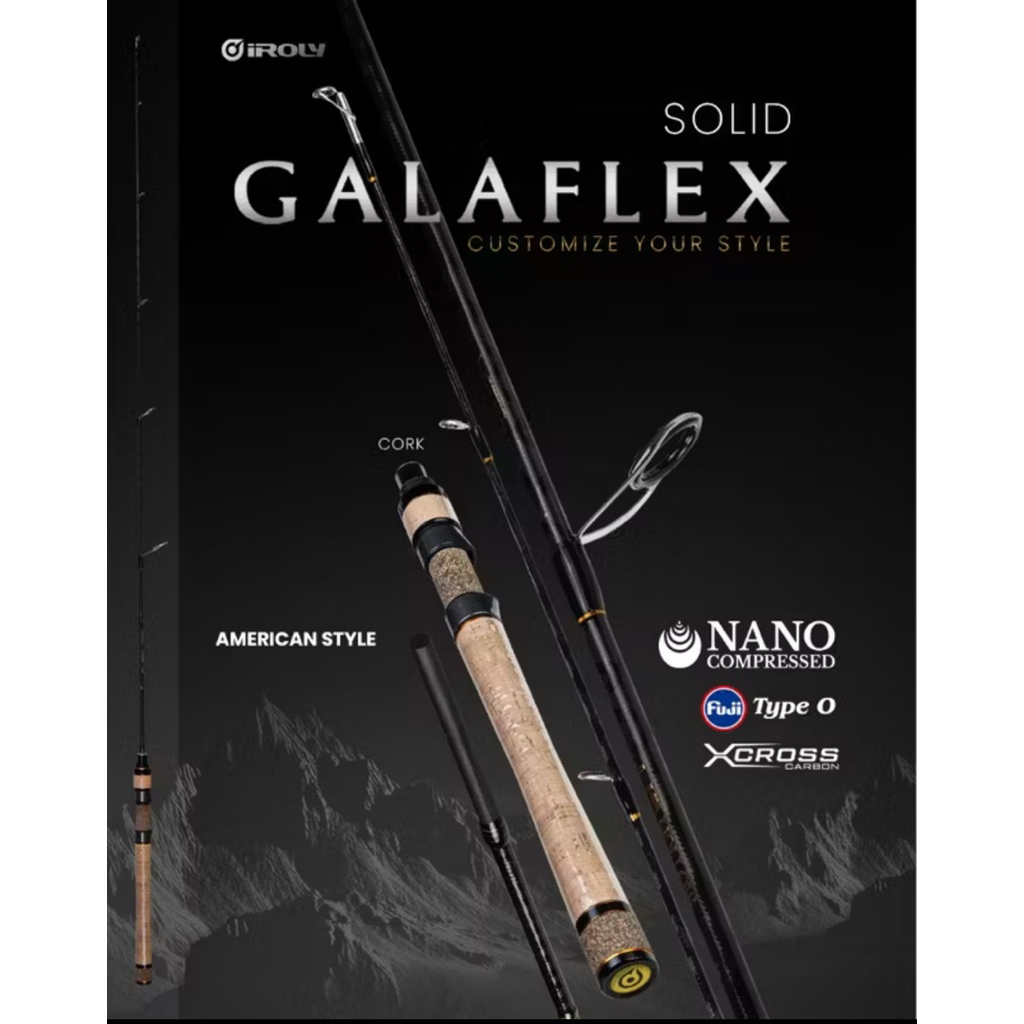 Joran Iroly Galaflex Solid Carbon