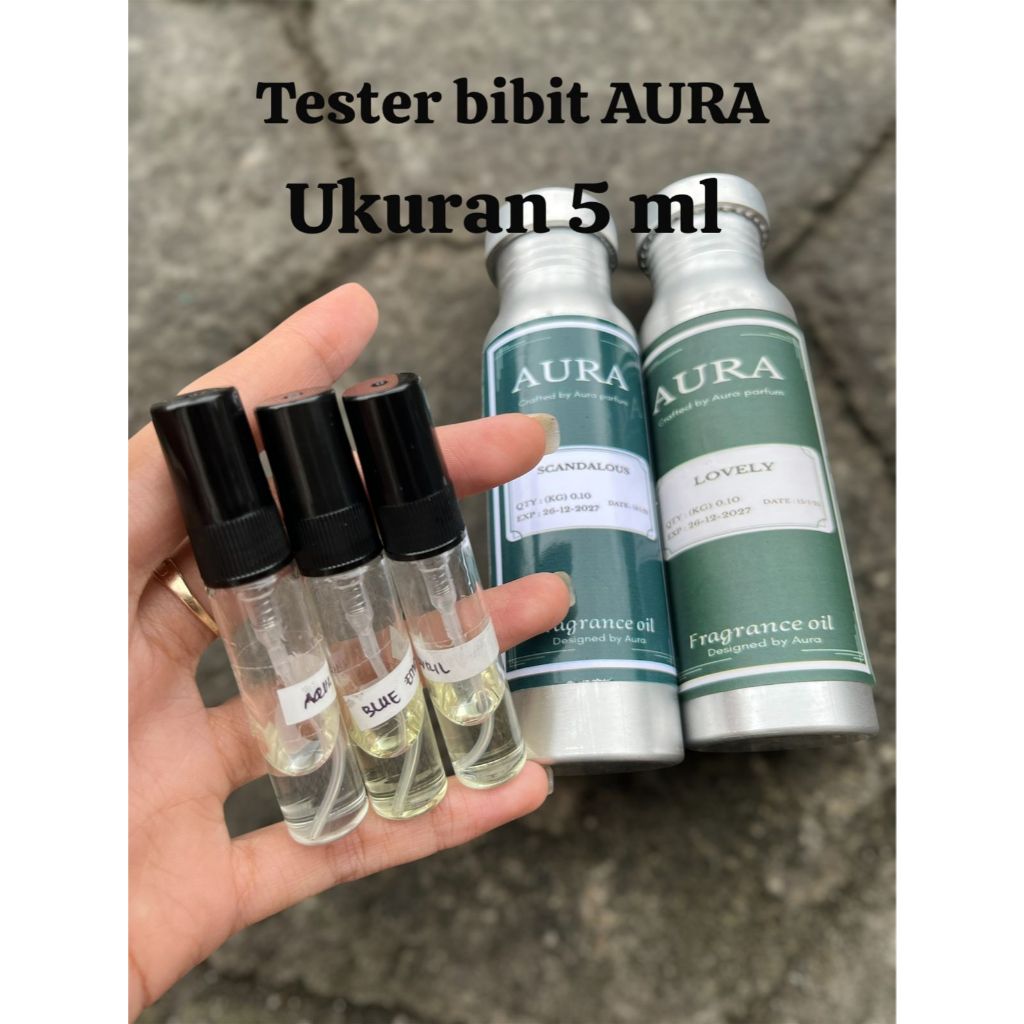 tester bibit parfum aura (5 ml)