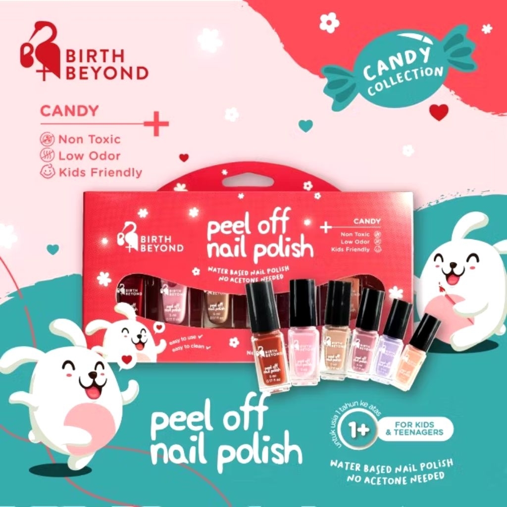 Studio PELL OFF Kutek water Based Nail Polish 6ml