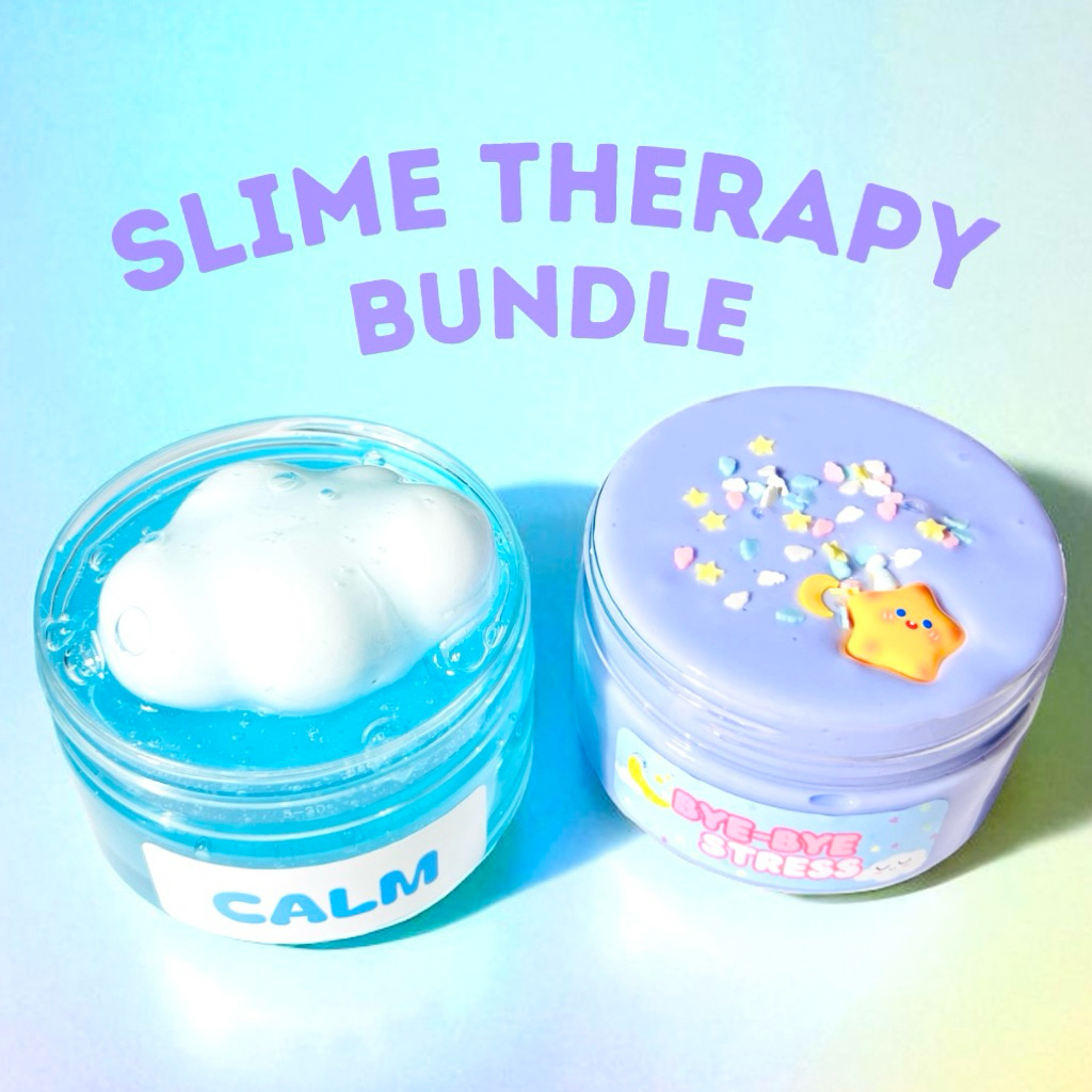 Slime Terapi Anti Stres Mainan Sensorik Aneka Warna