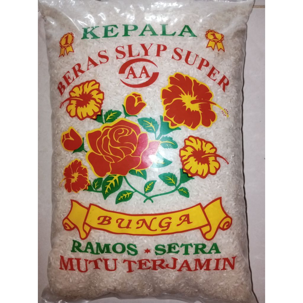 Beras cap bunga 5kg medium