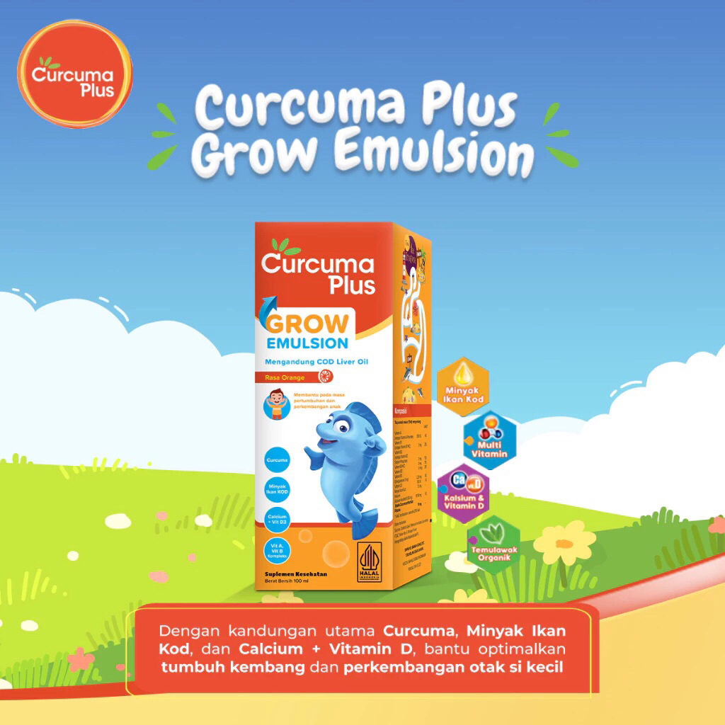 Curcuma Plus Grow Emulsion 400ml
