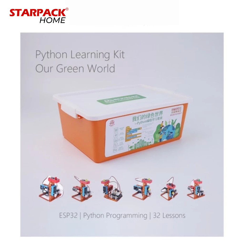 WeeeMake Our Green World – Python Learning Kit | Robot Edukasi Coding Python Scratch