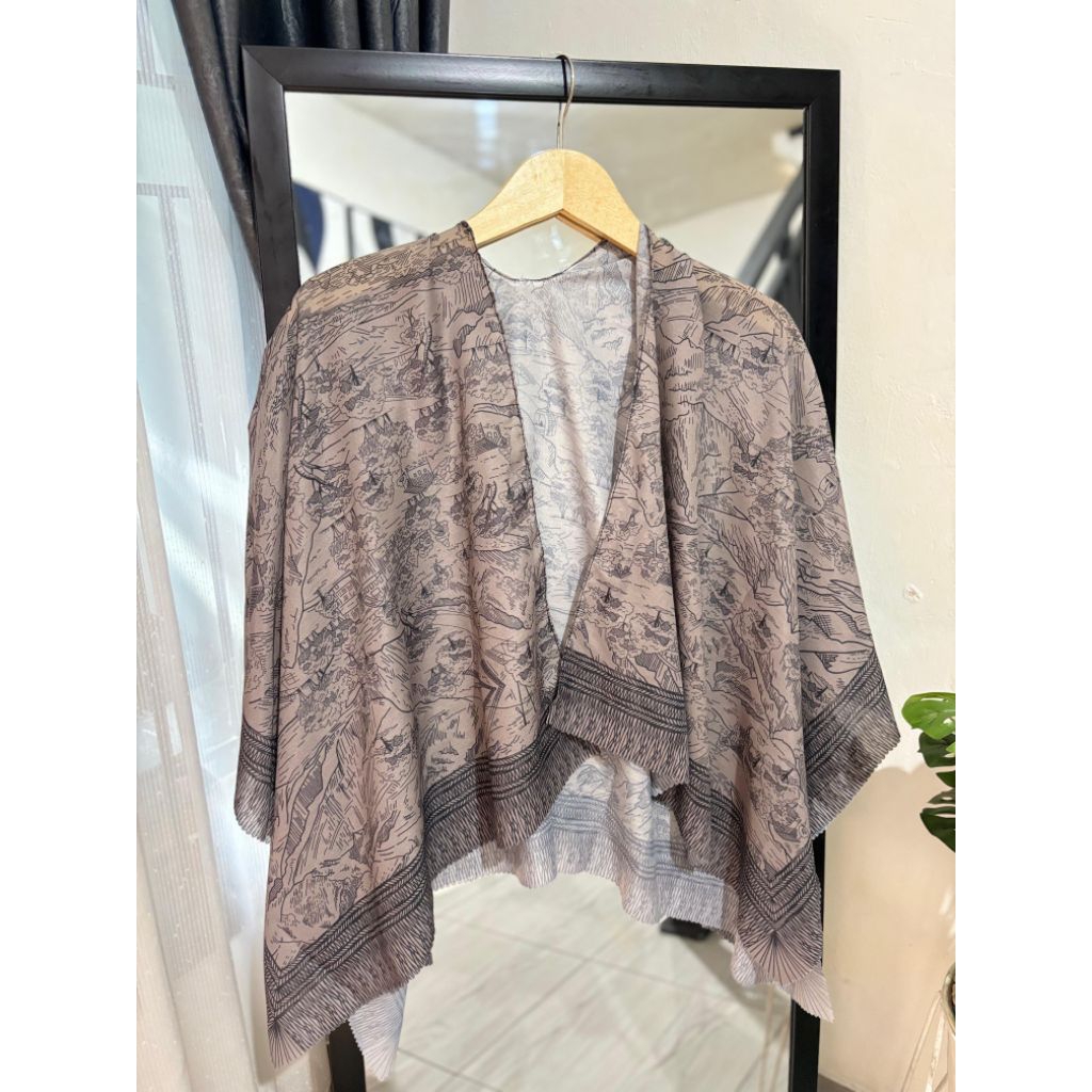 Outer scarf batwing oversize / outer arwen lbw