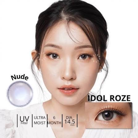 (COD)SOFTLENS NORMAL SISSE IDOL ROZE DIA 14,5MM | LENSA NORMAL