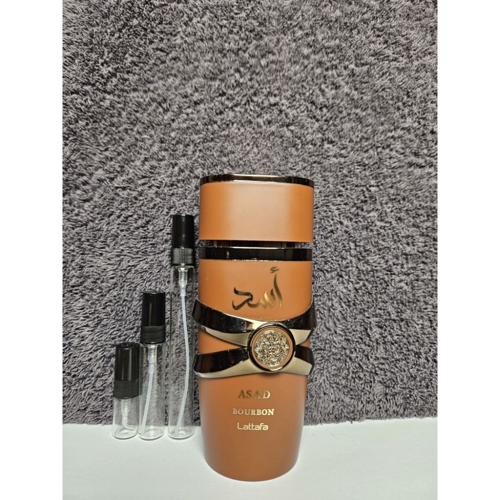 Decant Parfum Lattafa Asad Bourbon