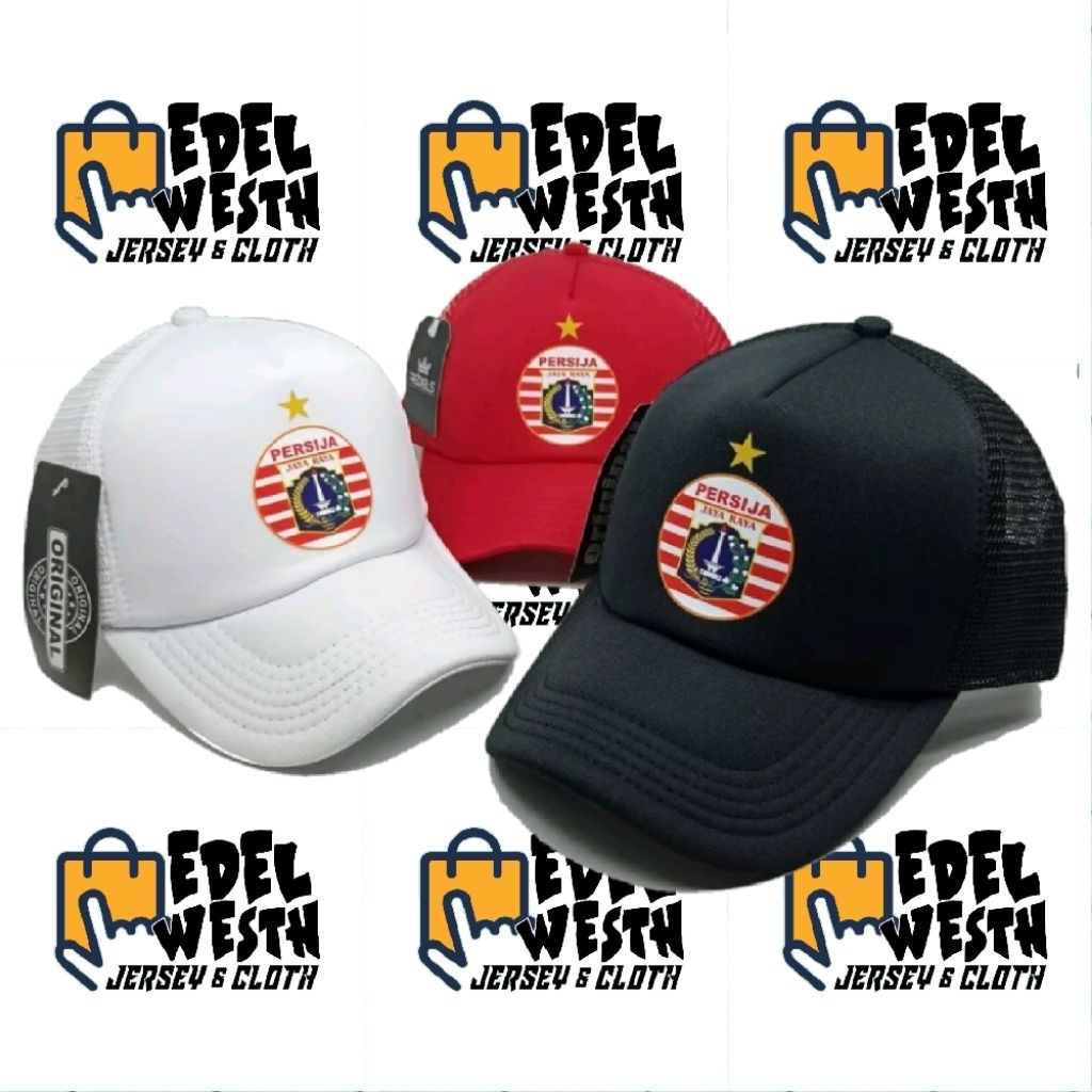 TOPI JARING/TRUCKER P.E.R.S.I.J.A