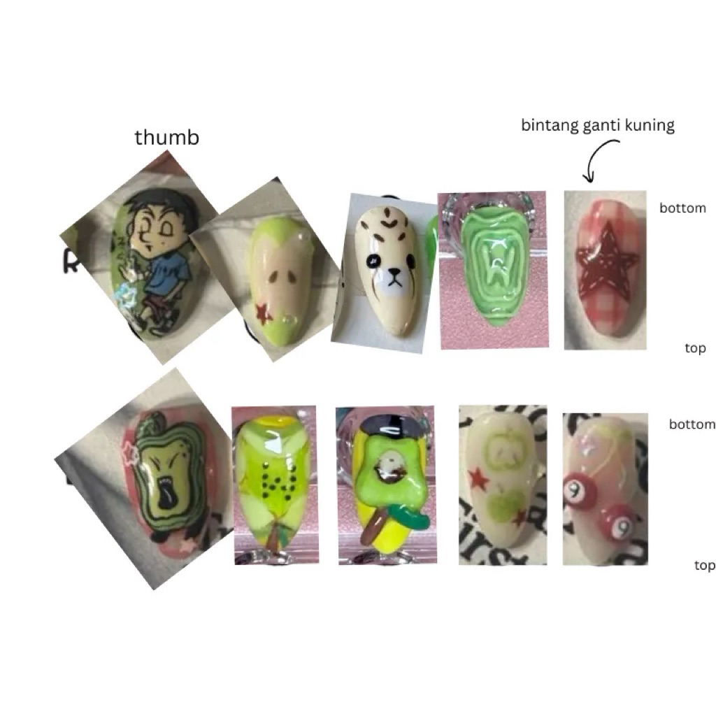 Custom Press on nails for TDS