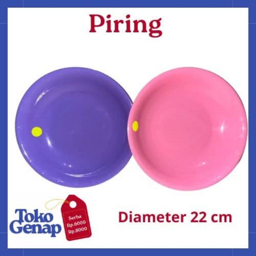 Piring Melanin Plate