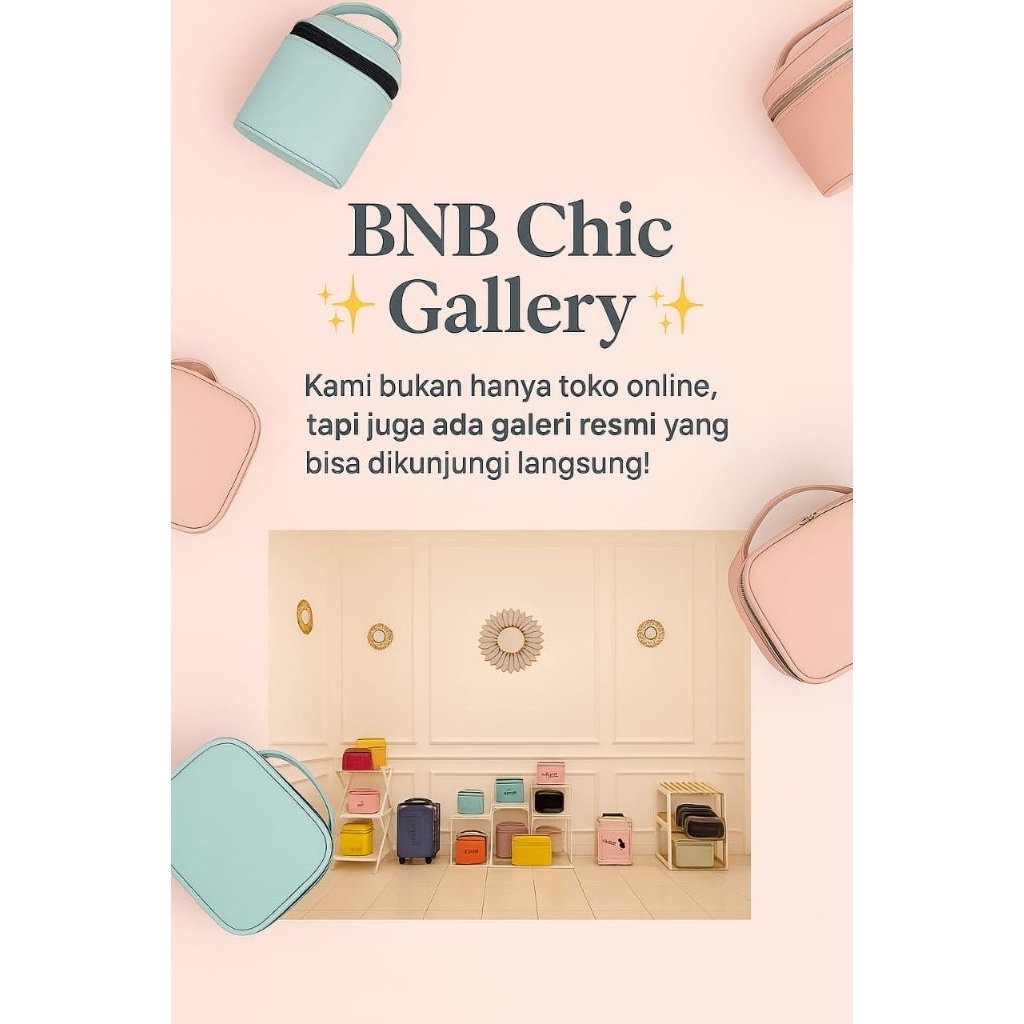Custom Pouch Makeup Basic Tingkat / Tas Kosmetik/ Makeup Box Tbk