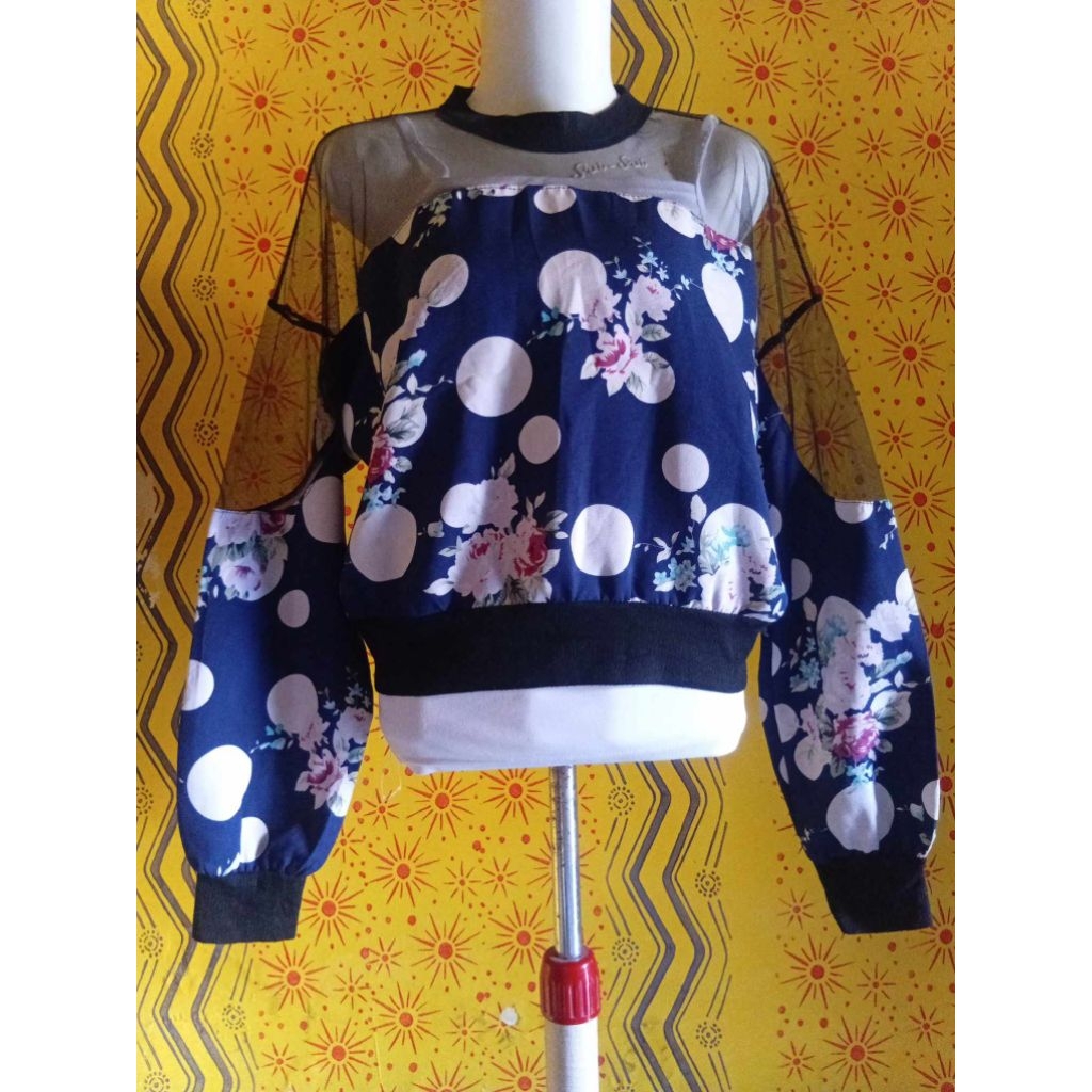 crop top korean look